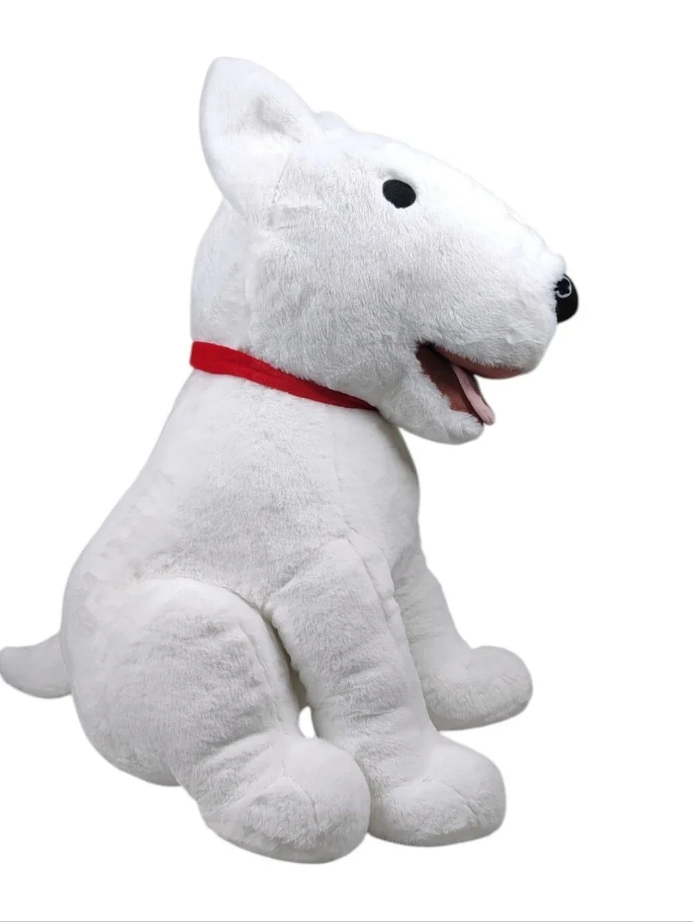 Target Bullseye Dog Jumbo 24” Plush Limited Edition White Red Mascot